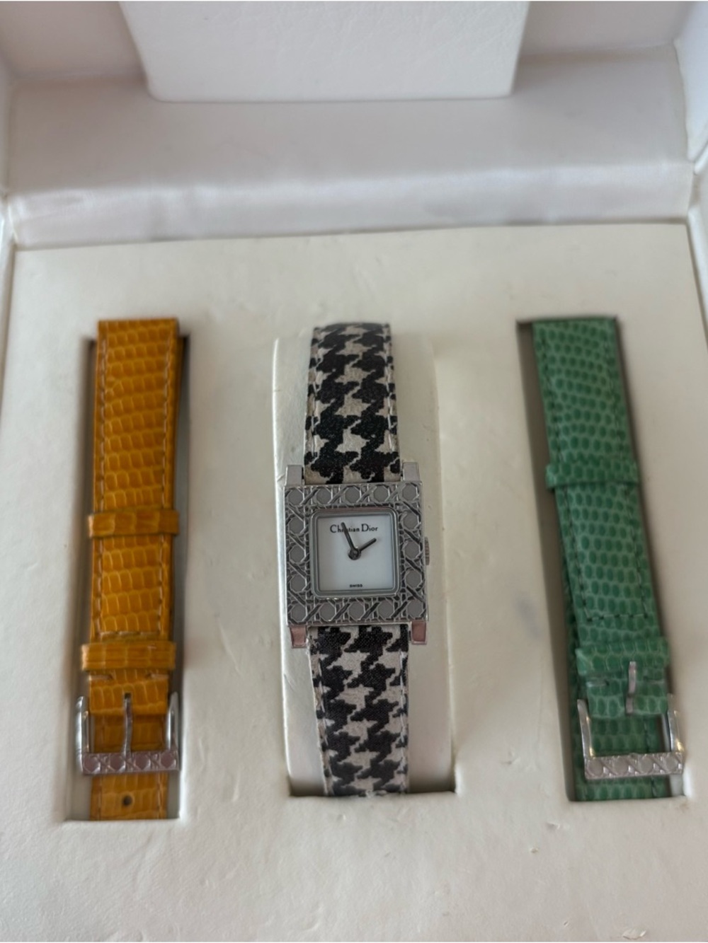 Christian Dior Interchangeable Strap Ladies Watch - Multicolor Straps - Picture 3 of 11